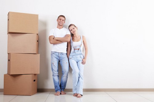 Removals team preparing a household move in Richmond upon Thames