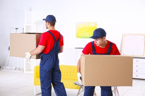 Removals team preparing for a home move in Richmond upon Thames