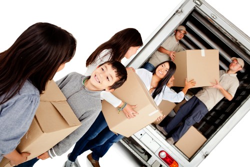 Man and Van service moving boxes in Richmond Upon Thames