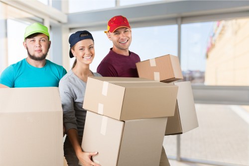 Local moving service helping with furniture transport in Richmond