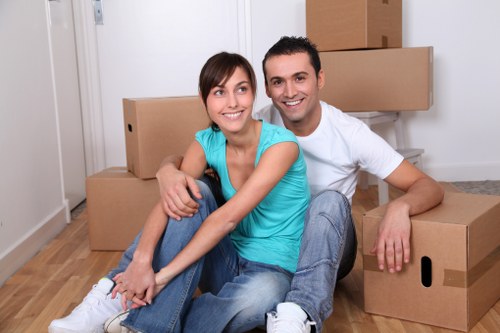 Removalists handling a residential move in Richmond upon Thames with care