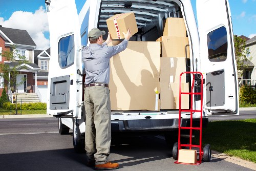 Man and van team preparing items safely in Richmond upon Thames