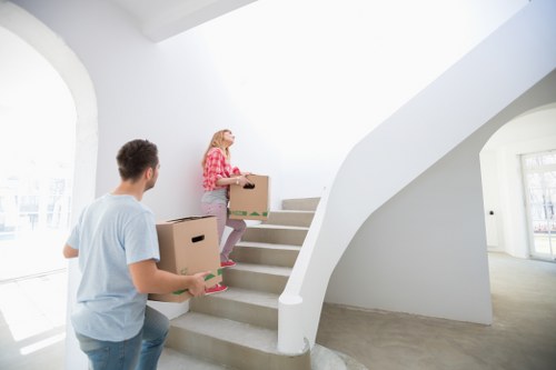 Local man and van loading furniture in Richmond upon Thames