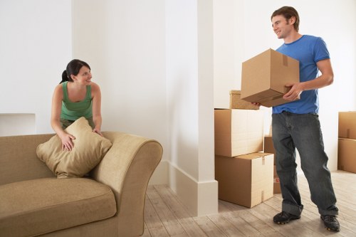 Local office moving team navigating access and parking in Richmond